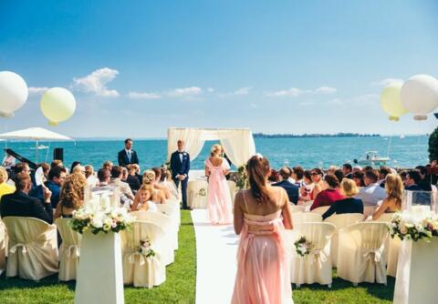 freie Trauung am Gardasee, Italien