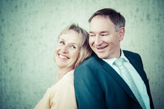 independant theologians Silvia and Markus Schäfler, masters of your ceremony