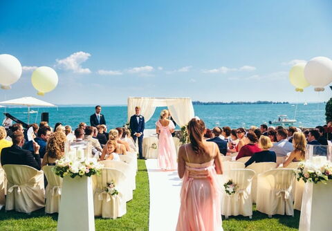 freie Trauung am Gardasee, Italien