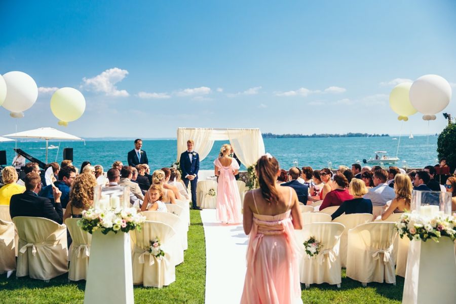 freie Trauung am Gardasee, Italien